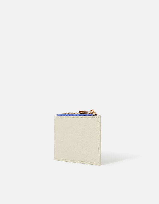 Seashell Embroidered Card Holder, , large