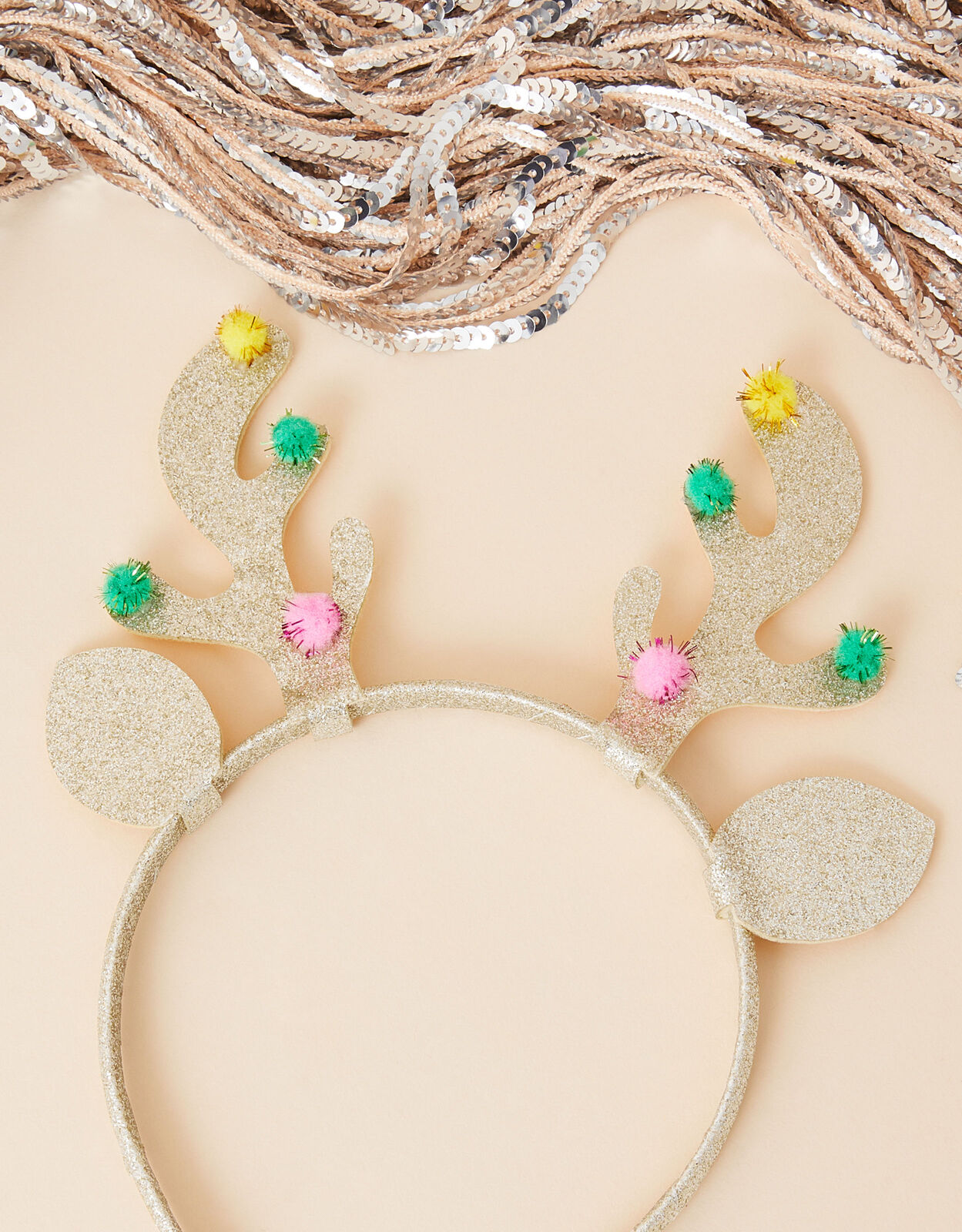 Reindeer headband discount for baby
