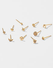 Sparkle Multi-Shape Stud Earring Multipack, , large