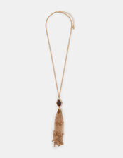 Statement Tassel Necklace, , large