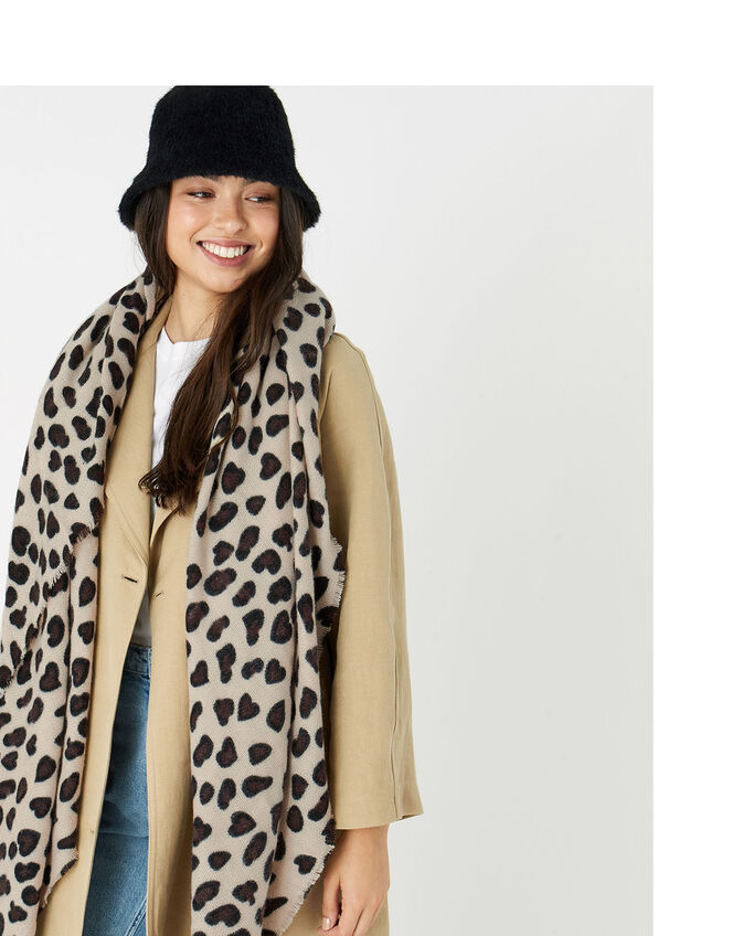 Spot Blanket Scarf, , large