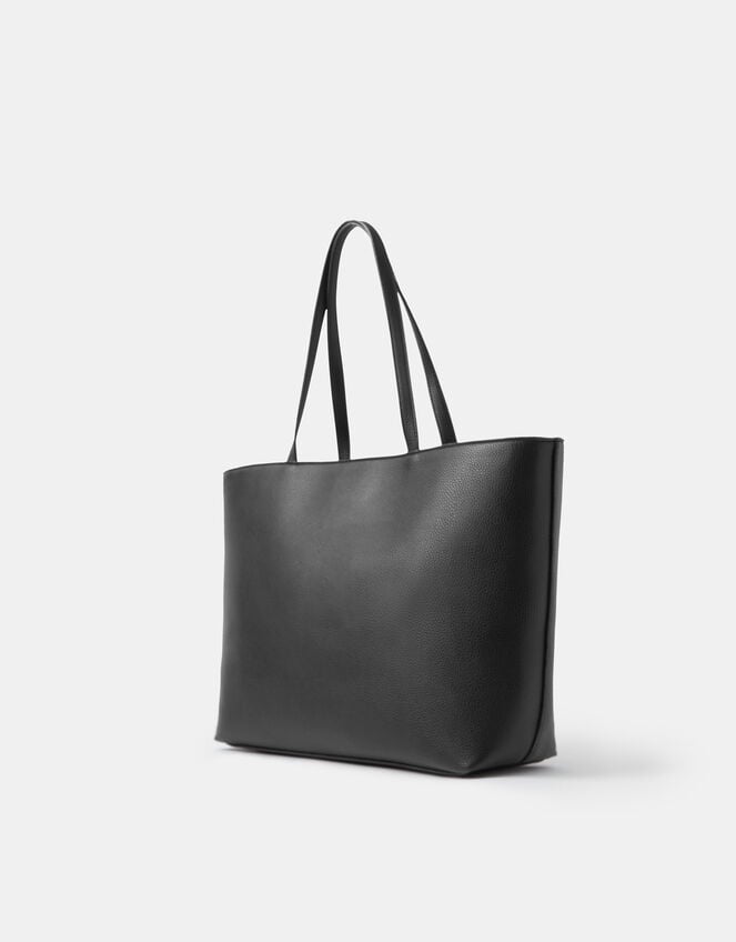 Bianca Laptop Tote Bag, Black (BLACK), large