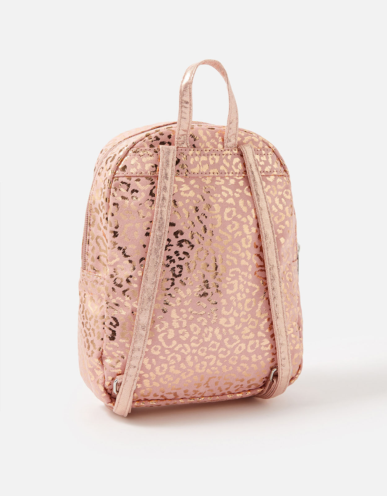 pink leopard print backpack