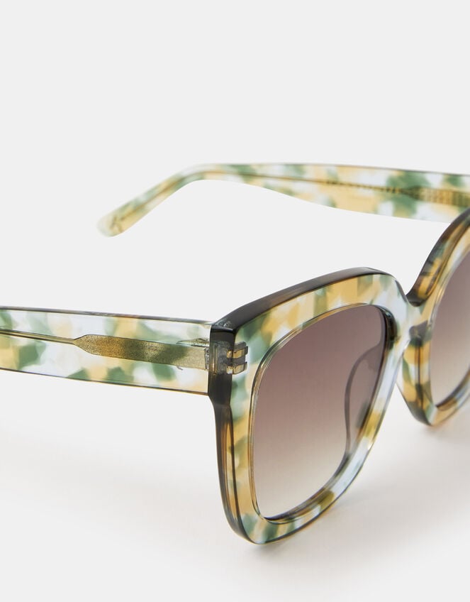 Premium Acetate Oversized Square Sunglasses, , large