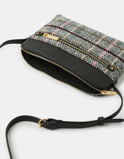 Elly Check Cross-Body Bag, , large