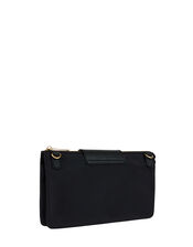 Nylon Cross-Body Bag, Black (BLACK), large