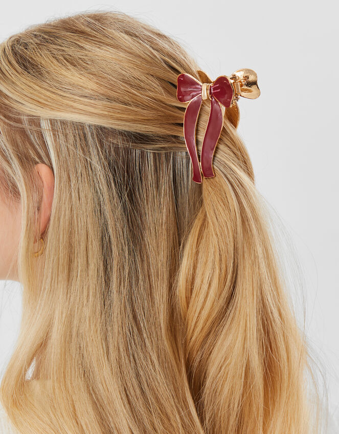 Bow Metal Claw Clip, , large