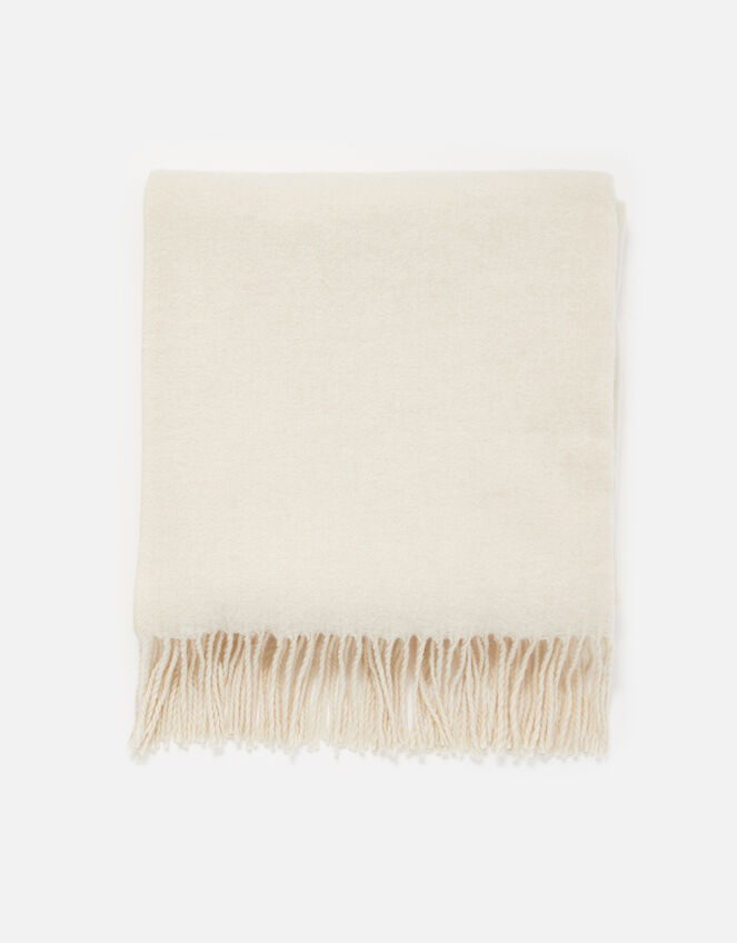 Luxe Blanket Scarf in Wool Blend, , large