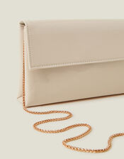 Patent Fold-Over Clutch Bag, , large