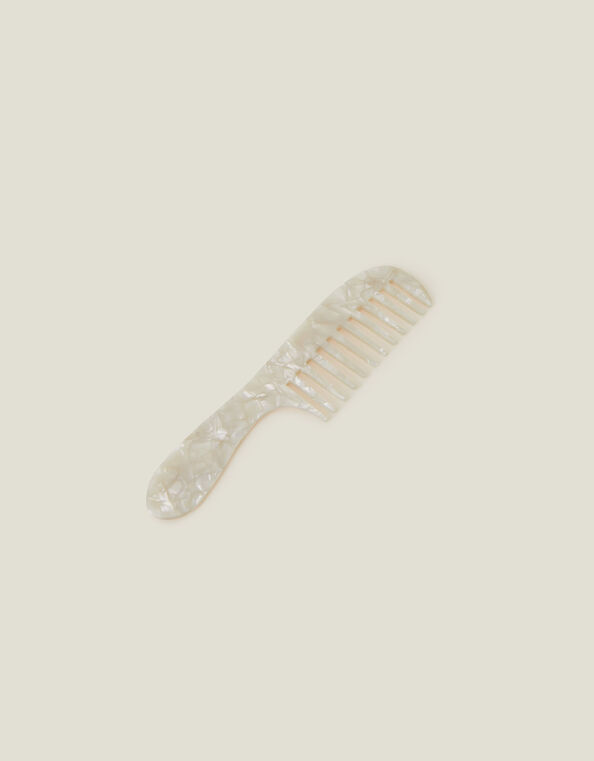 Pearlescent Resin Comb, , large
