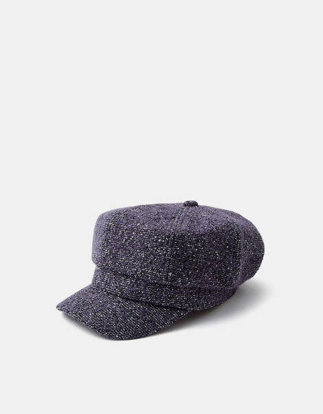 Woven Baker Boy Hat, , large