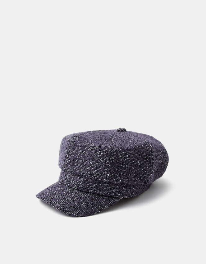 Woven Baker Boy Hat, , large