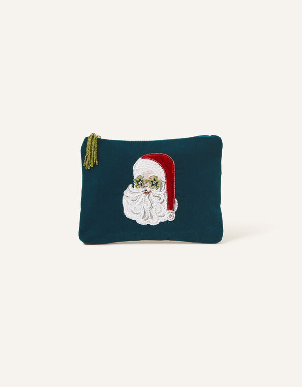 Santa Velvet Pouch, , large