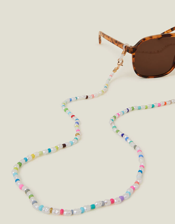 Pearly Beaded Sunglasses Chain, , large