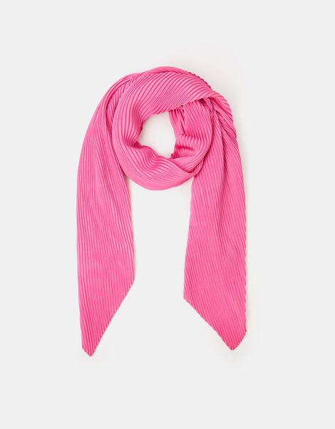 Lightweight Pleated Scarf, , large