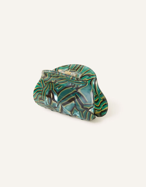 Marble Rounded Claw Clip, , large