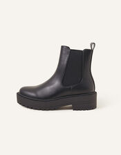 Chunky Chelsea Boots, Black (BLACK), large