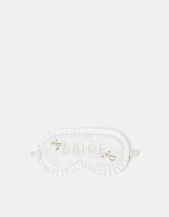 Bride Beaded Sleep Mask, , large