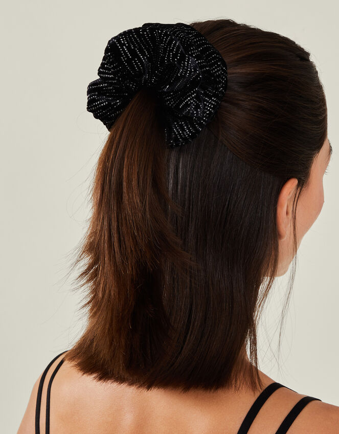 Extra Large Sparkle Hair Scrunchie, , large