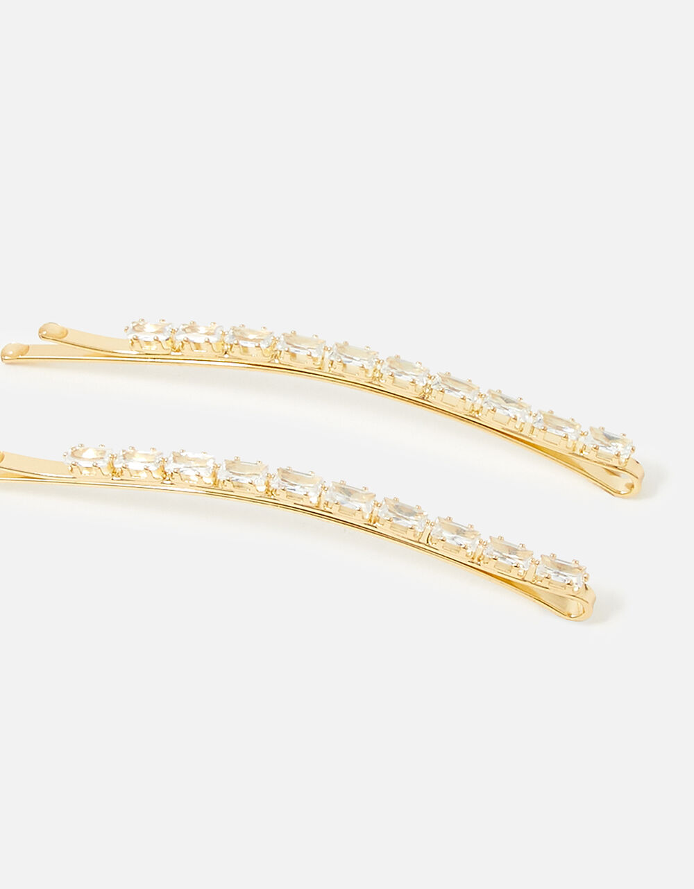 Baguette Diamante Hair Grips Hair clips Accessorize UK