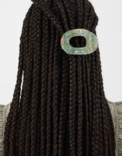 Shimmer Flat Claw Clip, , large