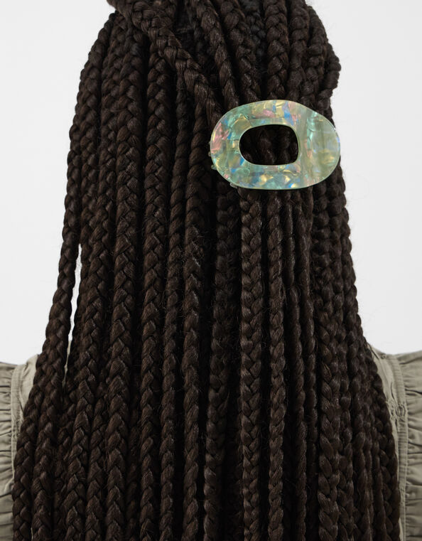 Shimmer Flat Claw Clip, , large