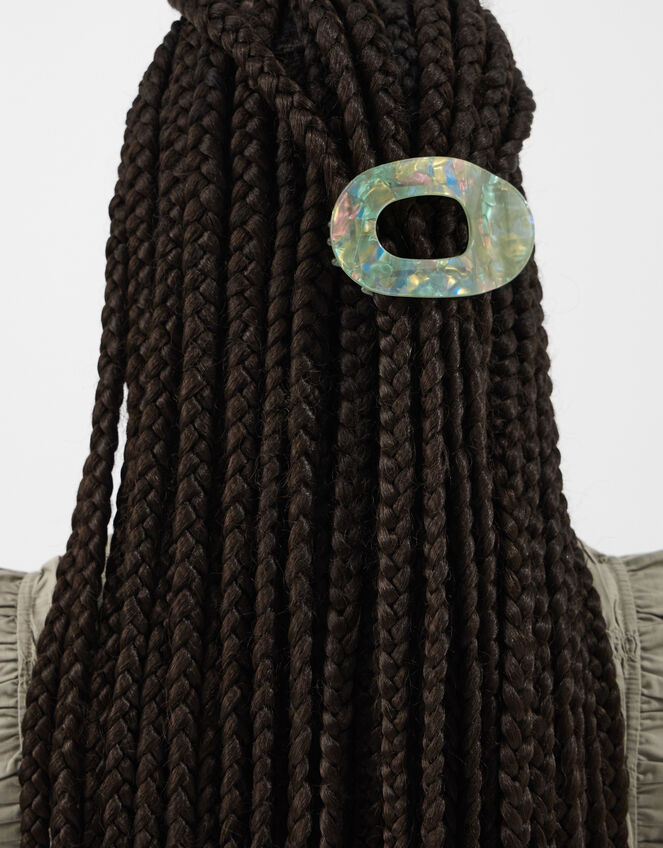 Shimmer Flat Claw Clip, , large