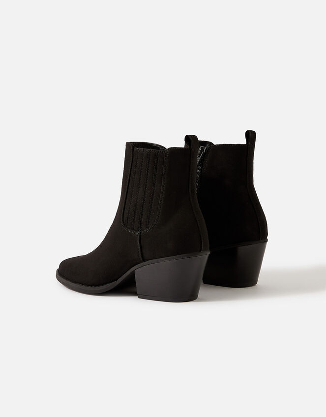Western Boots, Black (BLACK), large