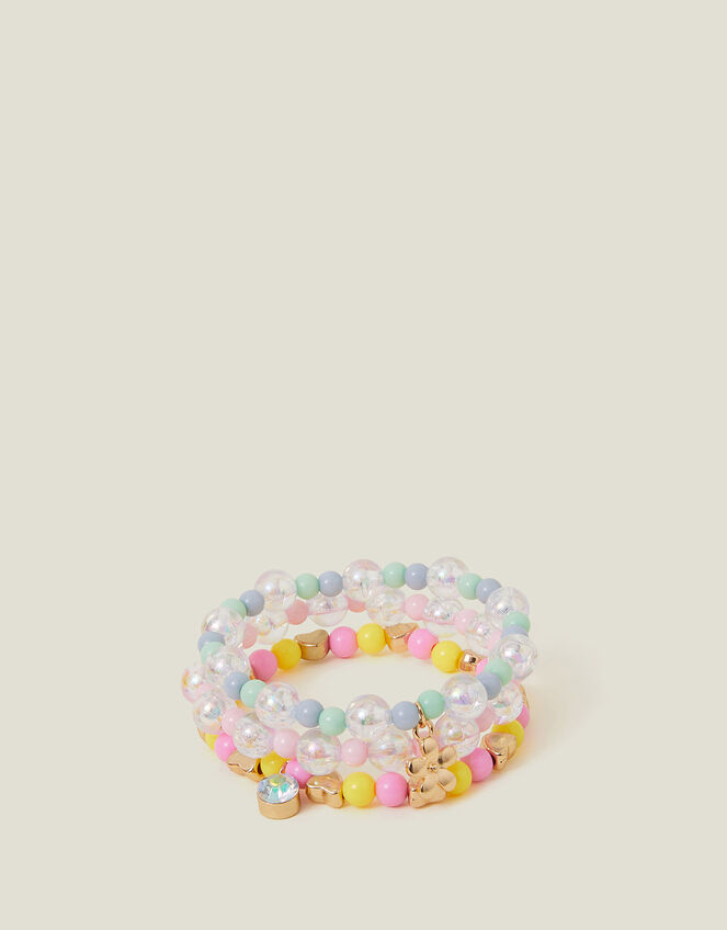 3-Pack Girls Beaded Bracelets, , large