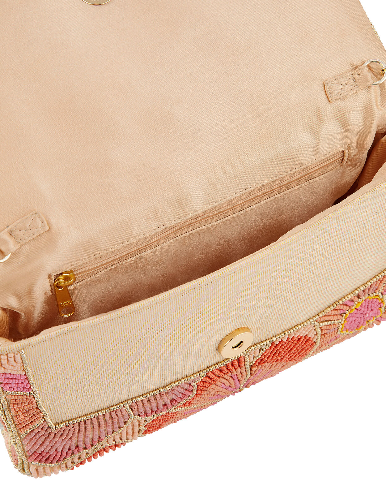 Kimmy Floral Beaded Clutch Bag