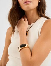 Resin Stone Cuff Bracelet, , large