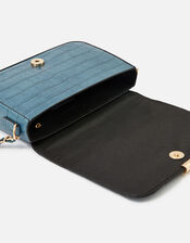 Elin Cross-Body Chain Bag, Blue (BLUE), large