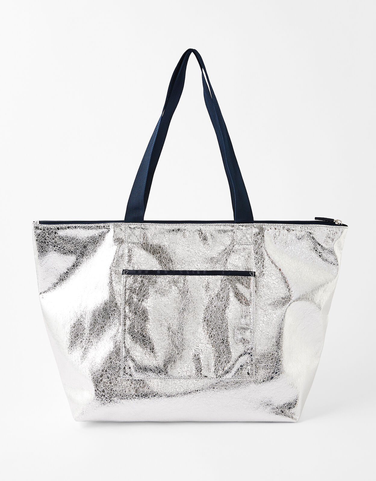 Metallic gym bag store