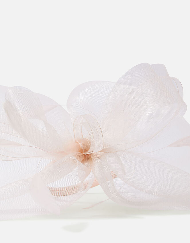 Large Double Bow Crin Headband, Pink (PALE PINK), large