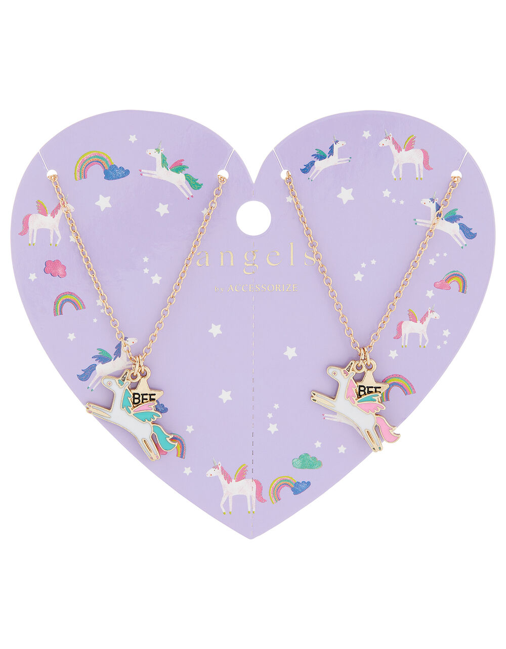 Unicorn Best Friend Necklace Set Girls necklaces Accessorize UK