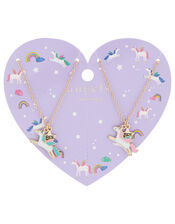 Unicorn Best Friend Necklace Set, , large