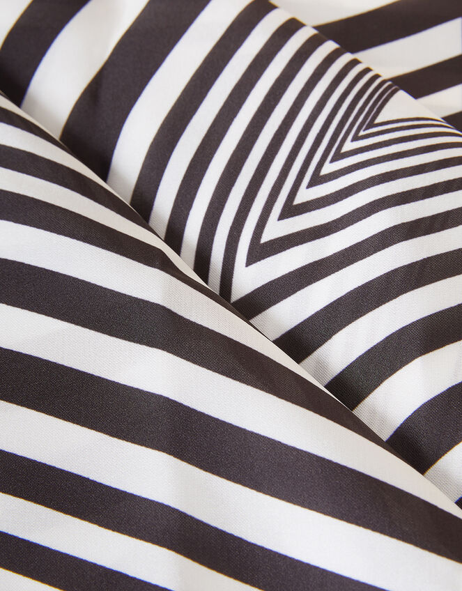 Monochrome Large Satin Square, , large