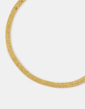 14ct Gold-Plated Omega Chain Bracelet, , large