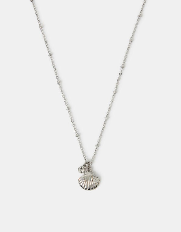 Shell Pendant Necklace, , large