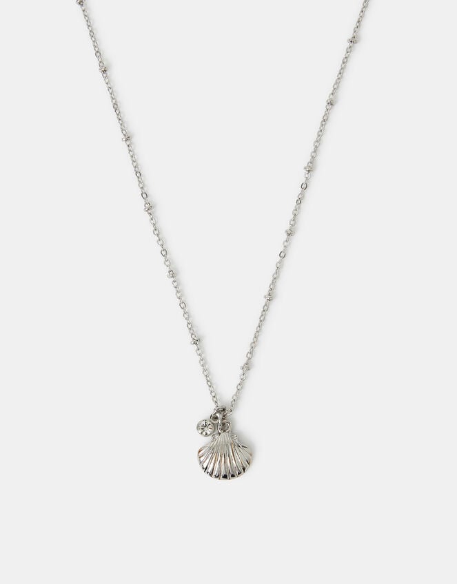 Shell Pendant Necklace, , large