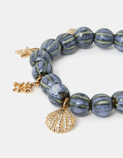 Ocean Charm Bead Bracelet, , large