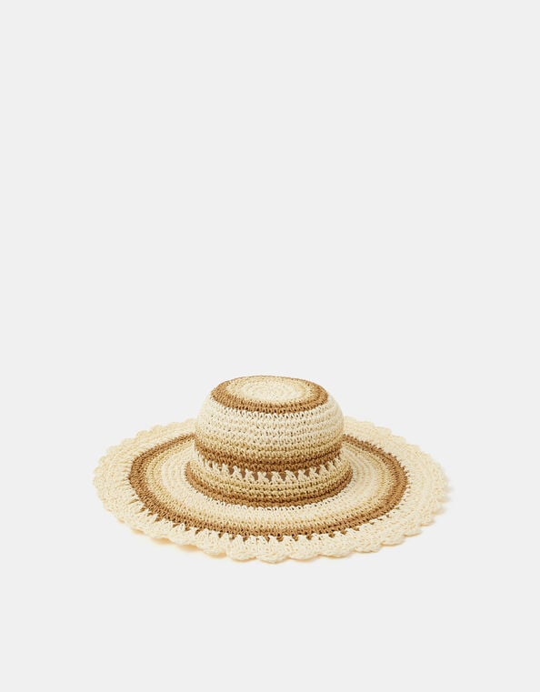 Crochet Floppy Hat, , large