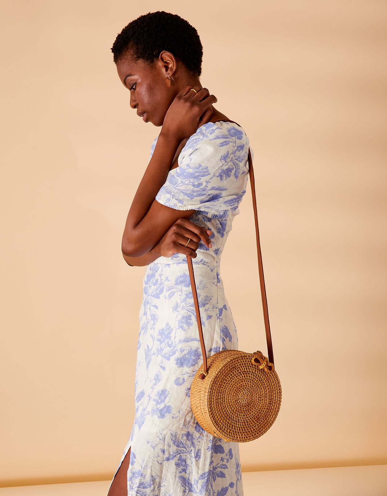 Rattan crossbody cheap