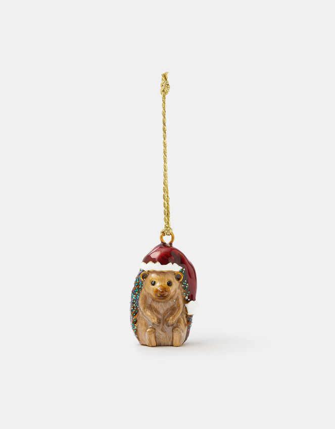 Hedgehog Christmas Tree Decoration, , large