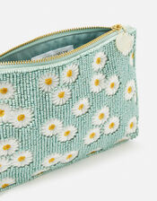 Daisy Embellished Pouch, , large