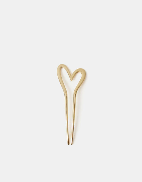 Heart French Hair Pin, , large