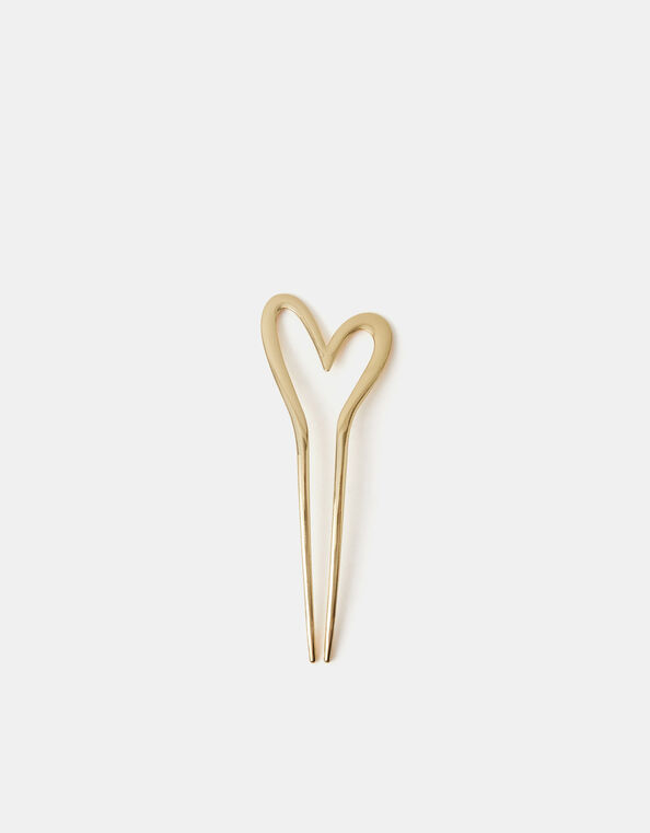 Heart French Hair Pin, , large
