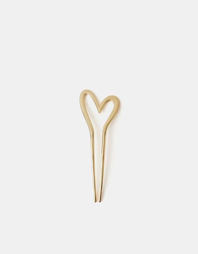 Heart French Hair Pin, , large