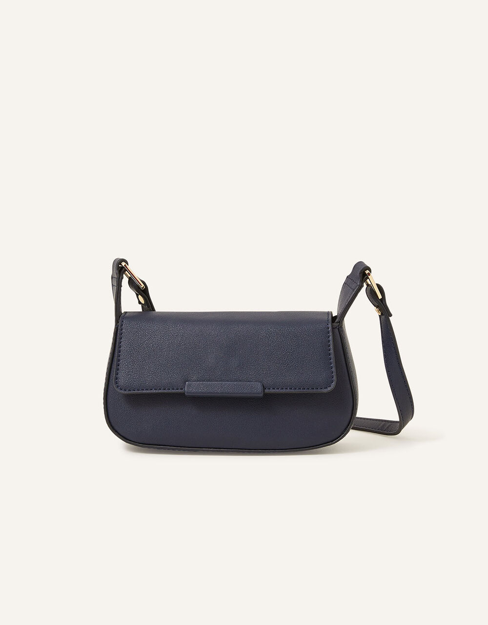 Small Saddle CrossBody Bag Blue Crossbody bags Accessorize UK