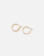 Small Simple Hoop Earrings, Gold (GOLD), large